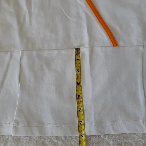 RARE Vintage Tennessee Lady Vols UT NEW ADIDAS Tennis Top White Racer Back Lg - Picture 11 of 13